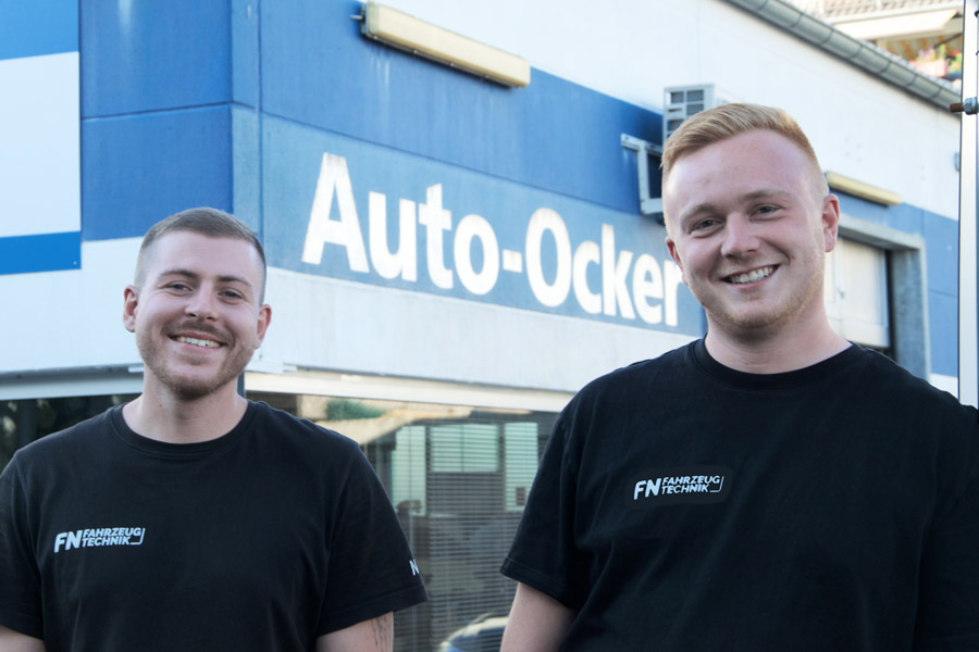 Nico Müller und Florian Wagner von FN Fahrzeugtechnik